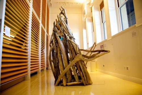 "Breach" - a sculpture by Pooja Pradhan, exhibited in 2014.